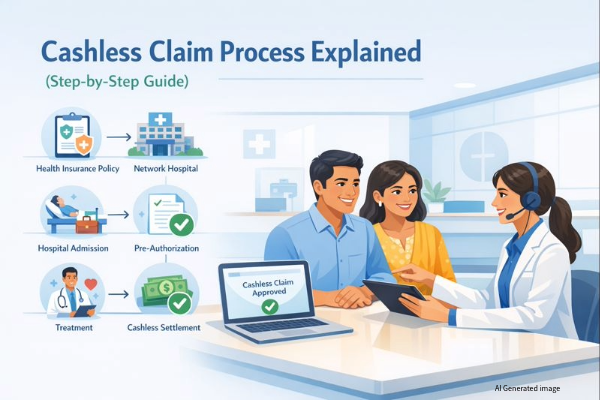 Cashless Claim Process Explained (Step-by-Step Guide)
