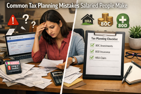 Common Tax Planning Mistakes Salaried People Make