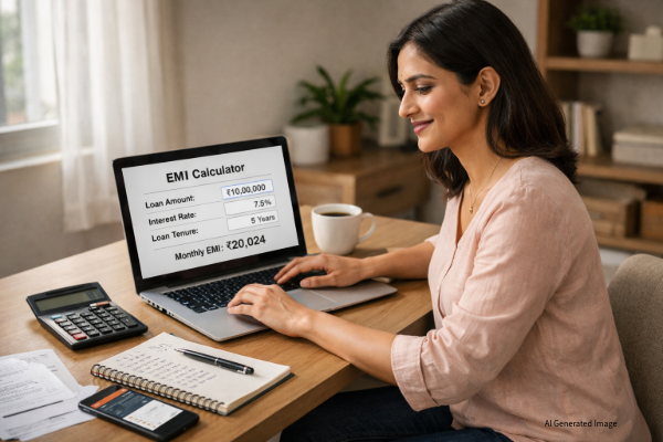 How an EMI Calculator Helps You Avoid Financial Stress