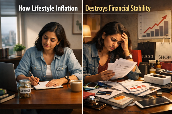 How Lifestyle Inflation Destroys Financial Stability