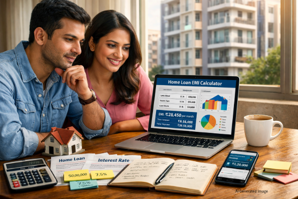 Smart Home Buying Starts with a Home Loan EMI Calculator