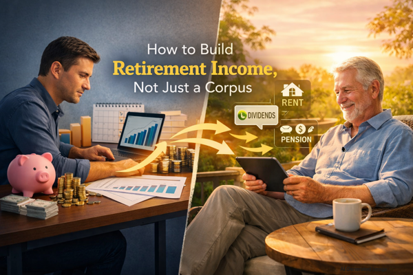 How to Build Retirement Income, Not Just a Corpus