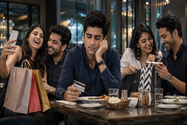 How peer pressure impacts spending
