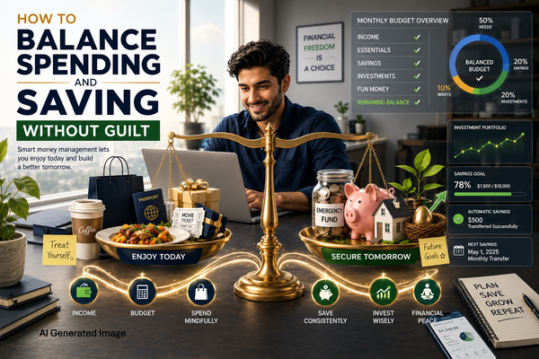 How to Balance Spending and Saving Without Guilt