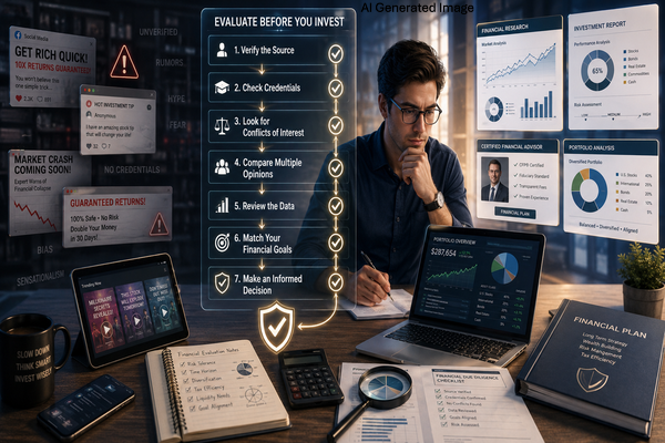 How to Evaluate Financial Advice Before Following It