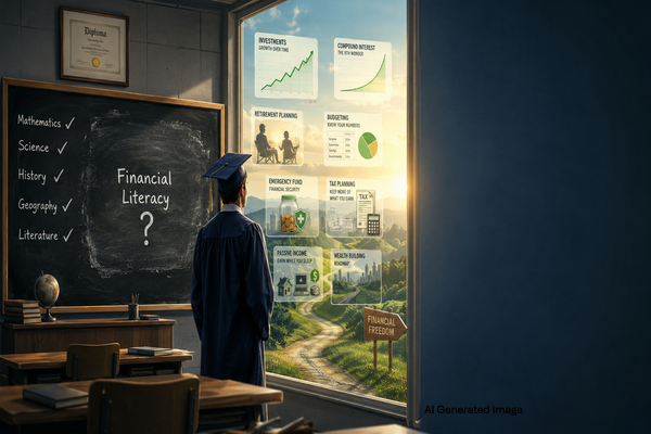 Money lessons not taught in schools