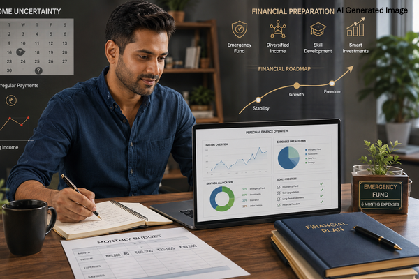 Planning for Uncertain Income